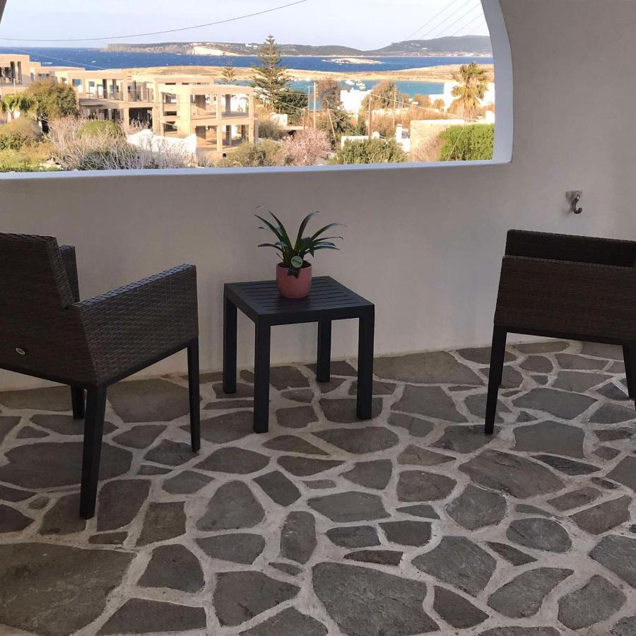Althea Paros Aparthotel Náusza Kültér fotó